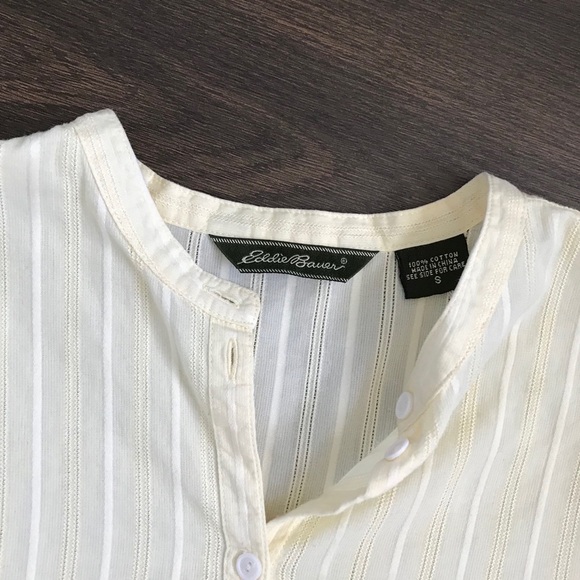 ✨3 for $25 Eddie Bauer yellow l/s button up - Picture 2 of 4